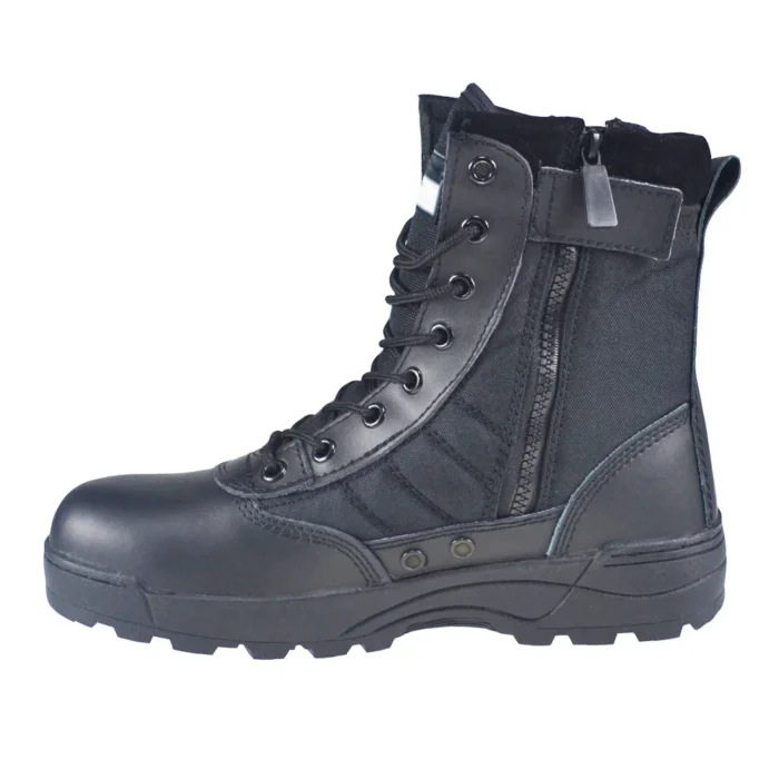 Wholesale Tactical Desert Boots Safety Shoes High Top Combat Boot Chaussures Tactique Outdoor Winter Shoes for Men Midi